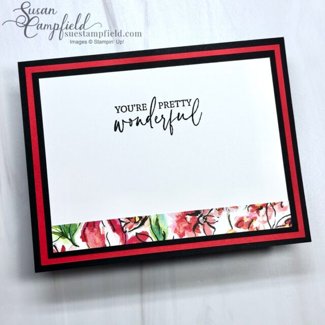 Say Hello to the Side Tower Pop Up Card from January